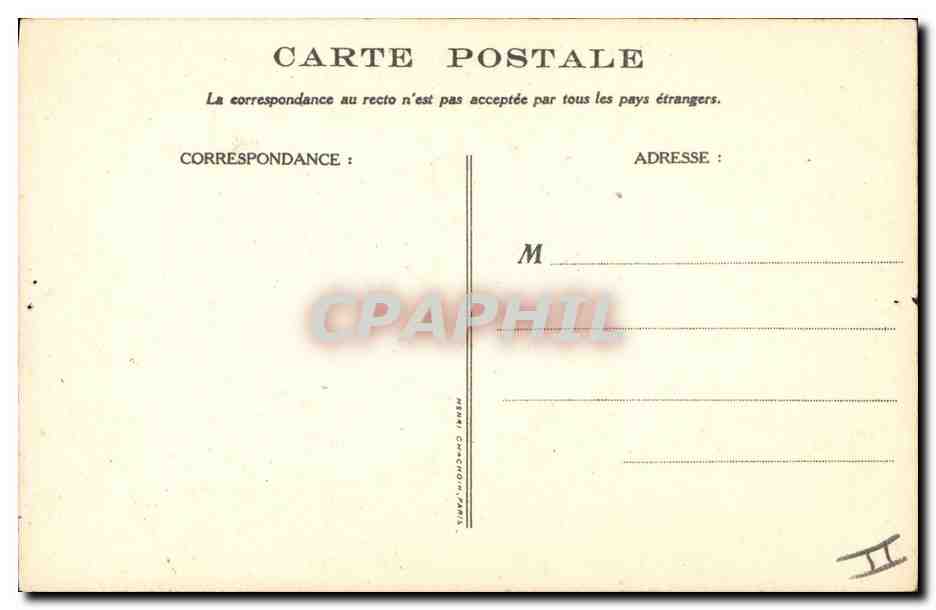 CPA Fantaisie Illustrateur Poulbot Victor Hugo La legende des siecles Le crapaud  — Rückseite