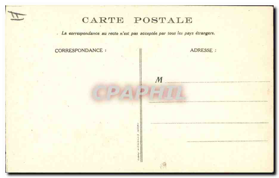 CPA Fantaisie Illustrateur Poulbot Victor Hugo Les miserables La petite fille toute seule  — Rückseite