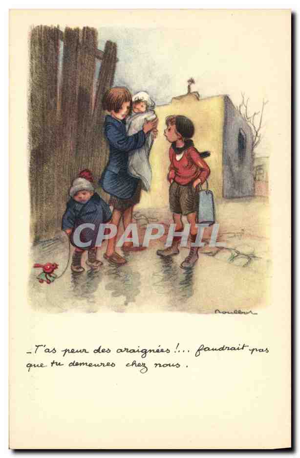 CPA Fantaisie Illustrateur Poulbot 