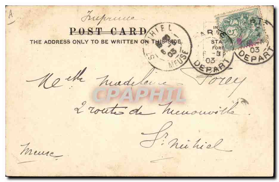Union Jack — portrait d'Edward VII et Alexandra — éditeur Nilsson-London — Reverso