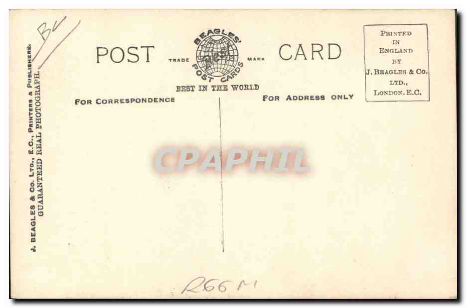 H.R.H. The Prince of Wales — en costume de soirée avec chapeau haut de forme — Beagles' Postcards n°327.T — Reverso