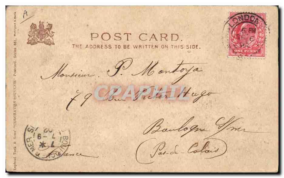 CPA The seven Royal Edwards — Verso