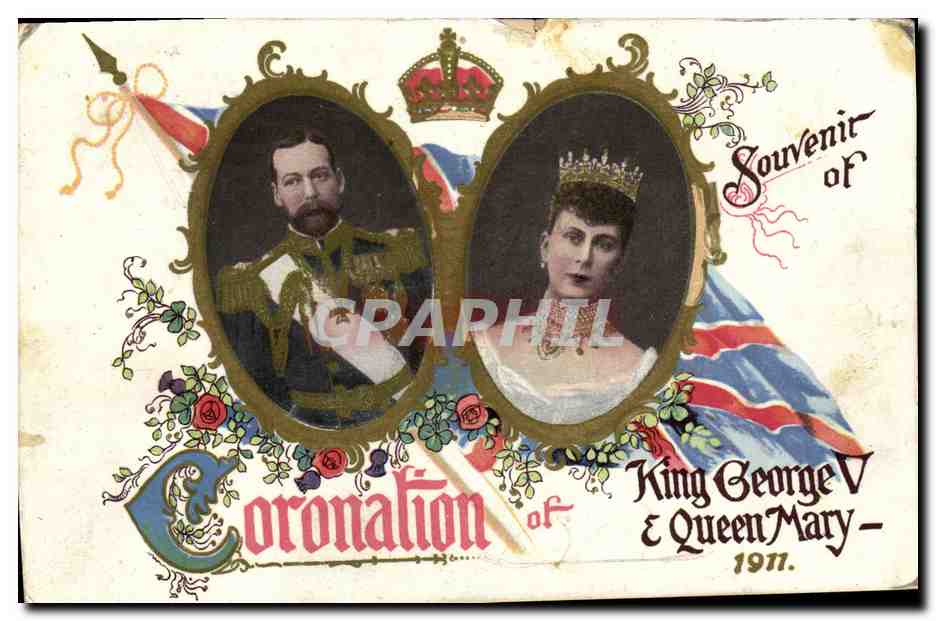 Coronation of King George V & Queen Mary — Souvenir — The Milton, Series 1709