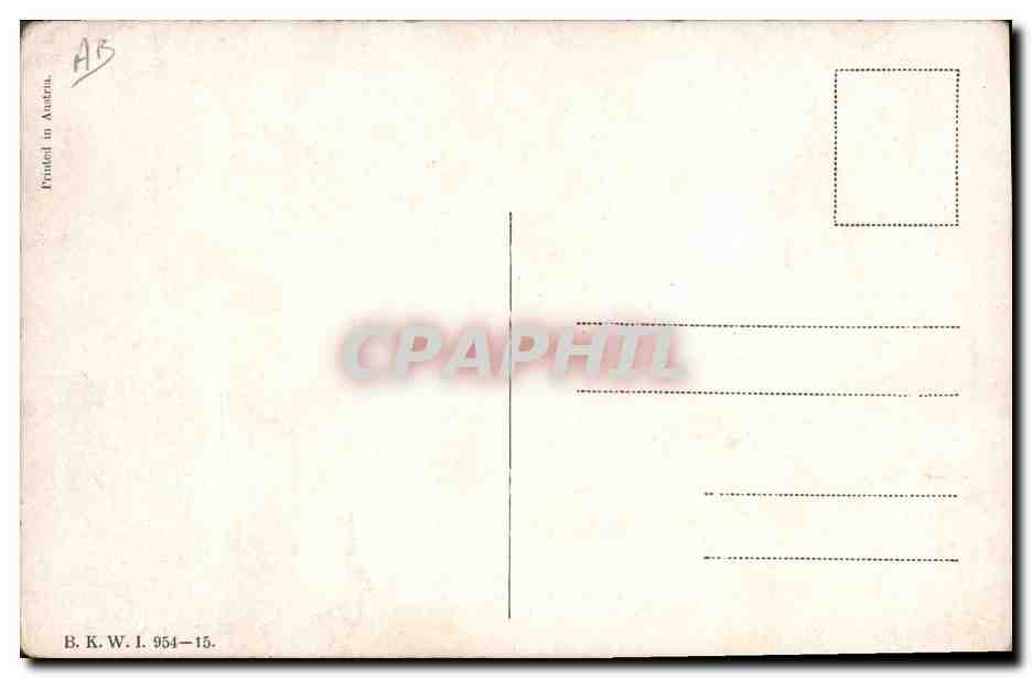 CPA Fantaisie Illustrateur Fantomes — Rückseite