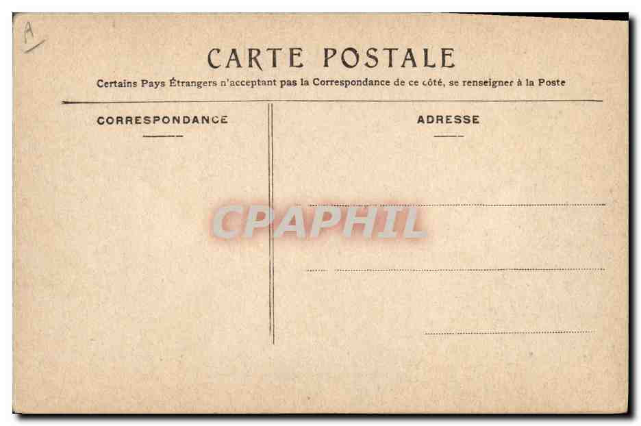 CPA Fantaisie Illustrateur Homme a table  — Rückseite