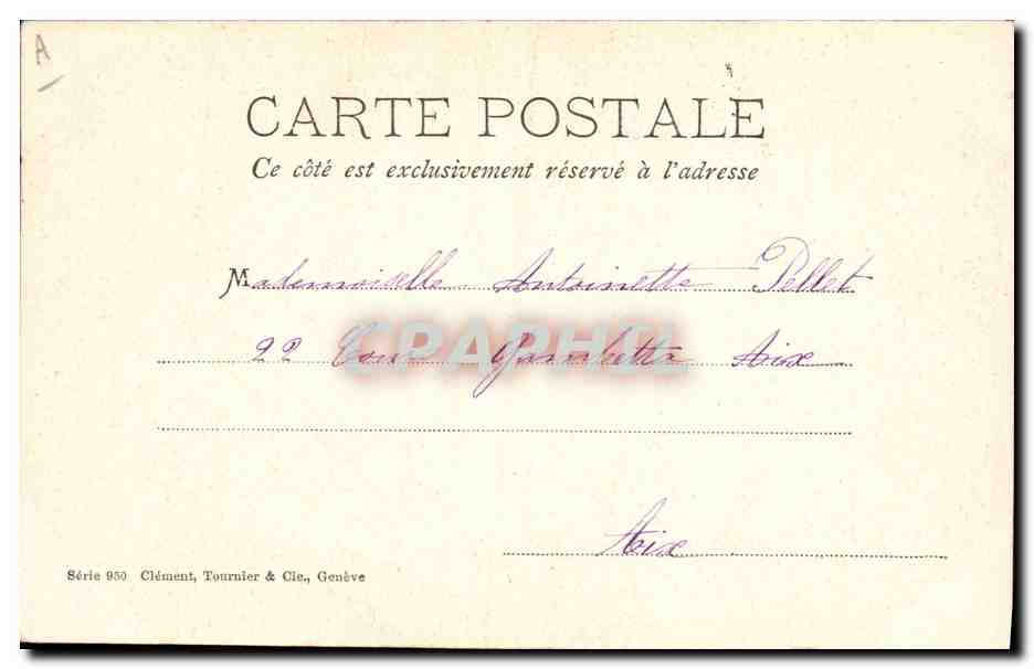 CPA Fantaisie Illustrateur Femme TOP — Rückseite
