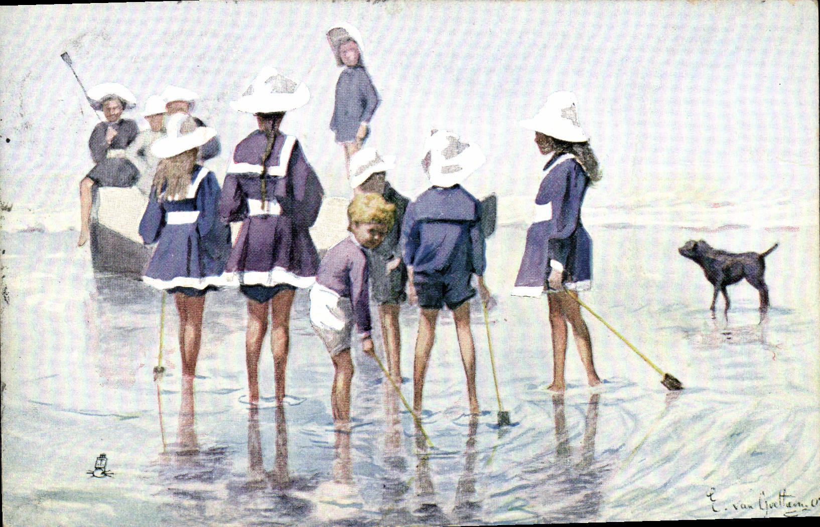 CPA Fantaisie Illustrateur Enfants 