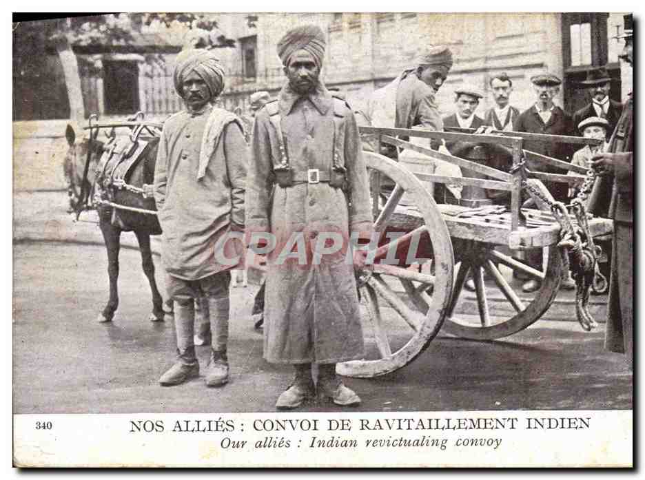 Nuestros aliados: convoy de suministros indios — CPAPHIL n°340