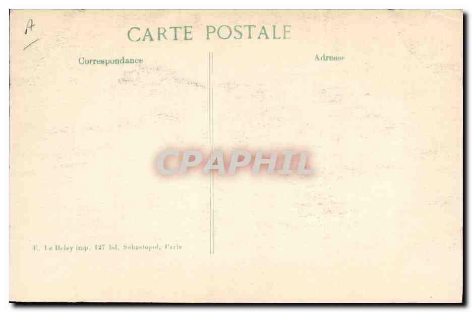 CPA Militaria Entree d'un campement Armee indienne — Rückseite