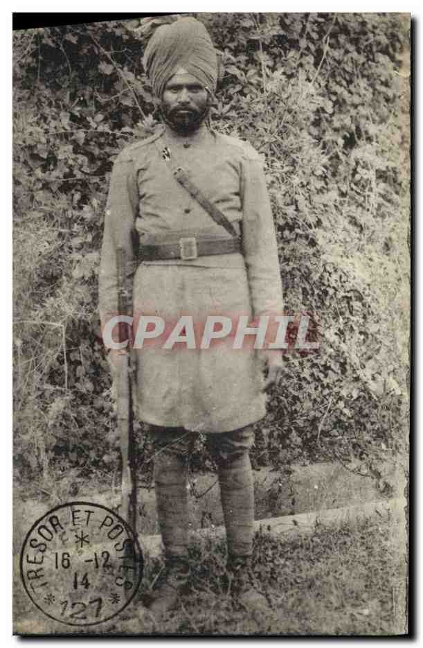 CPA Militaria Les Hindous en France Lancier
