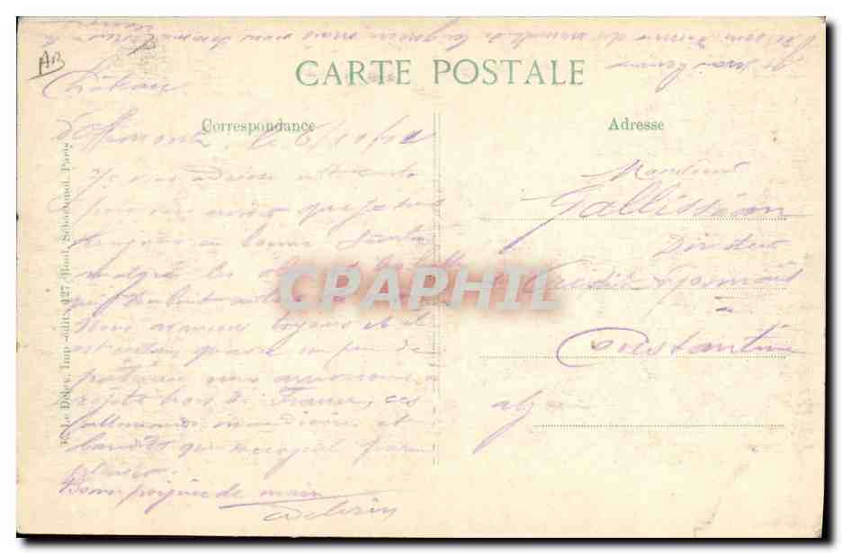 CPA Militaria Le salut aux allies Infanterie Indio Anglaise — Rückseite