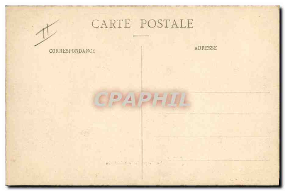 CPA Poisson Poissons Les carpes de Fontainebleau — Verso