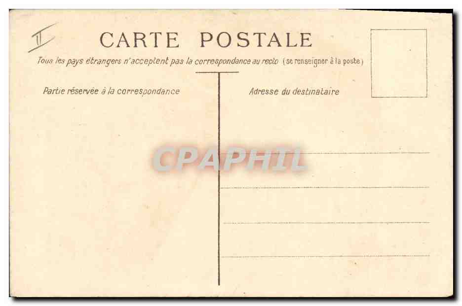 CPA Poisson Poissons Carpe Barbeau — Verso