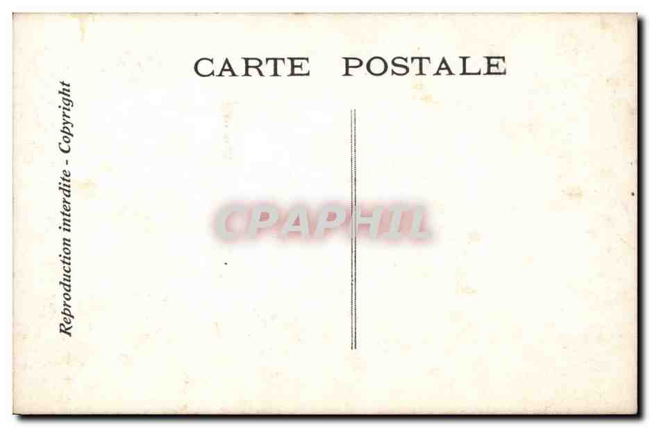 CPA Theatre Edmond Rostand Chantecler Les crapauds Grenouille — Verso