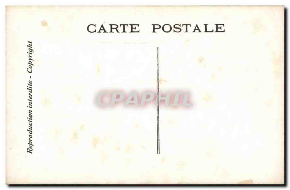 CPA Theatre Edmond Rostand Chantecler Le soir de la faisane — Verso