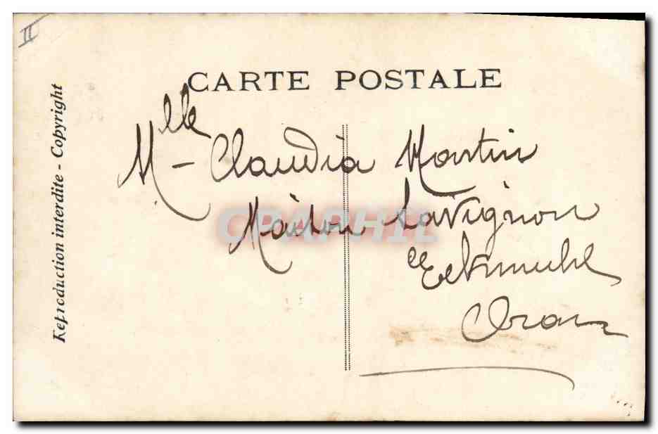 CPA Theatre Edmond Rostand Chantecler La nuit du rossignol Champignon — Verso