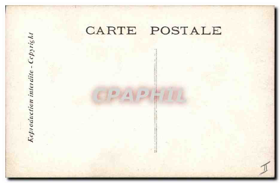 CPA Theatre Edmond Rostand Chantecler L'arrivee de la faisane — Verso