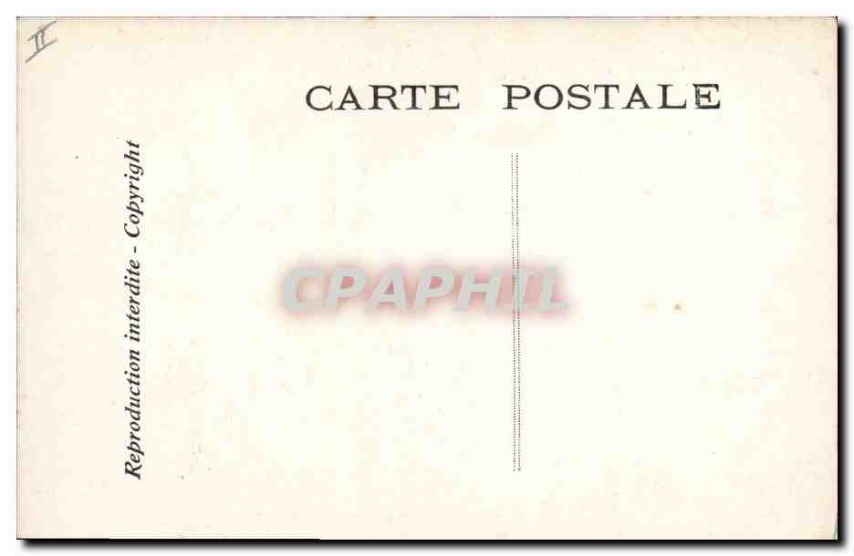CPA Theatre Edmond Rostand Chantecler Le soir de la faisane — Verso