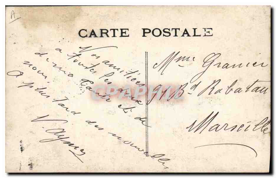 CPA Theatre Edmond Rostand Chantecler Mme Simone — Verso