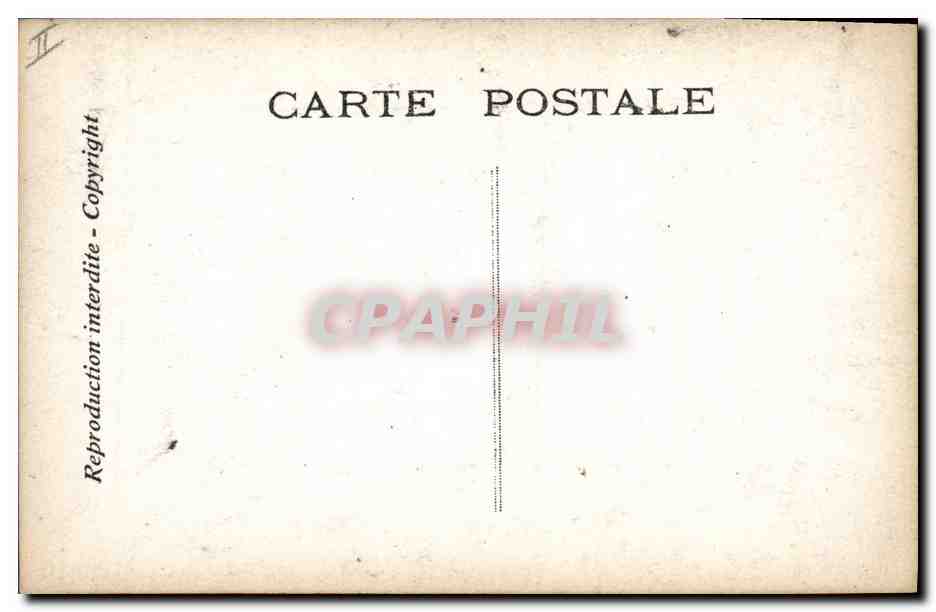 CPA Theatre Edmond Rostand Chantecler Le soir de la pintade — Rückseite