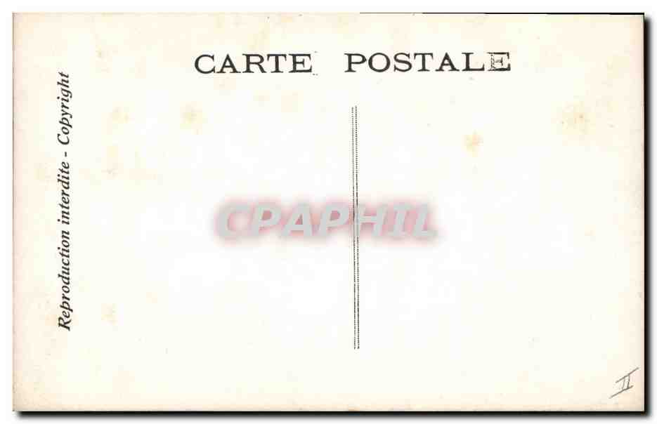 CPA Theatre Edmond Rostand Chantecler Le jour de la pintade — Rückseite