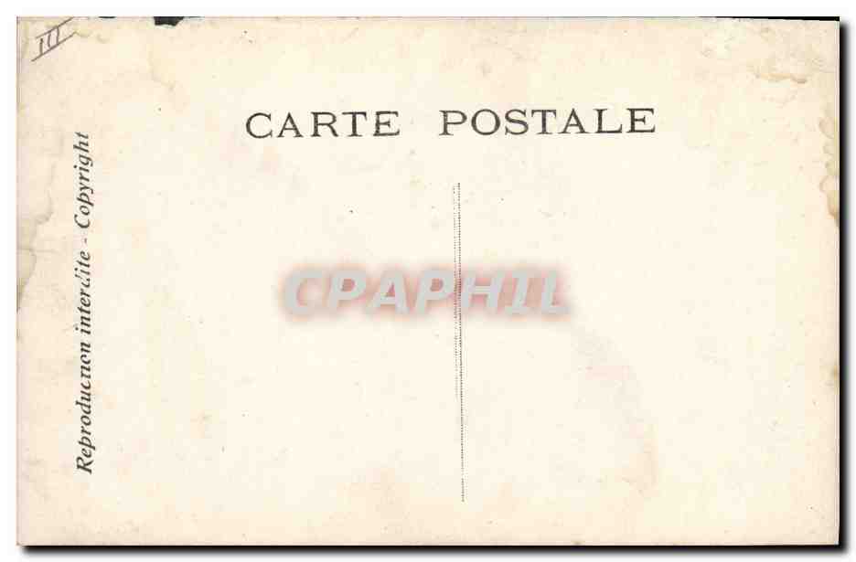 CPA Theatre Edmond Rostand Chantecler et le coq de combat — Verso