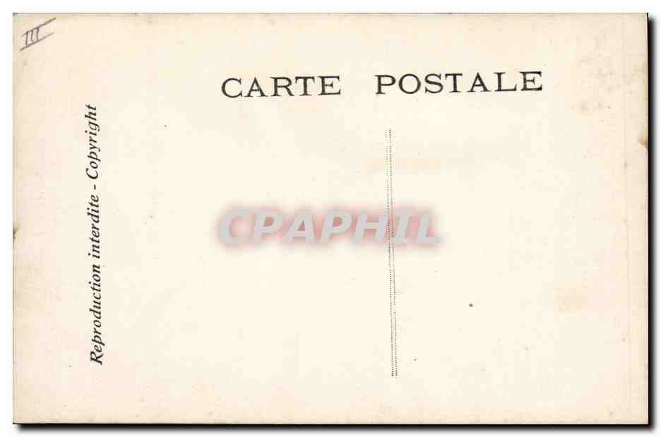 CPA Theatre Edmond Rostand Chantecler L'arrivee de la faisane — Verso