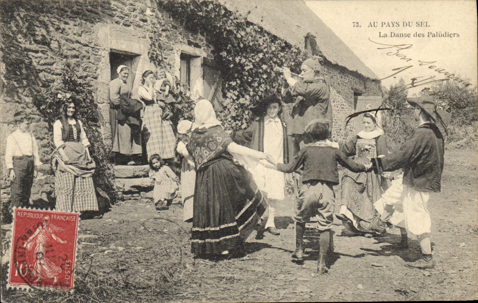 Au Pays du Sel — La Danse des Palüdières — Éditeur non identifié, n° 73