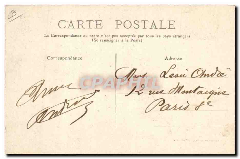 Du POULIGUEN à SAILLÉ — Aspect des Marais salants et Récolte du Sel — Collection F. Pouliguen — Reverso