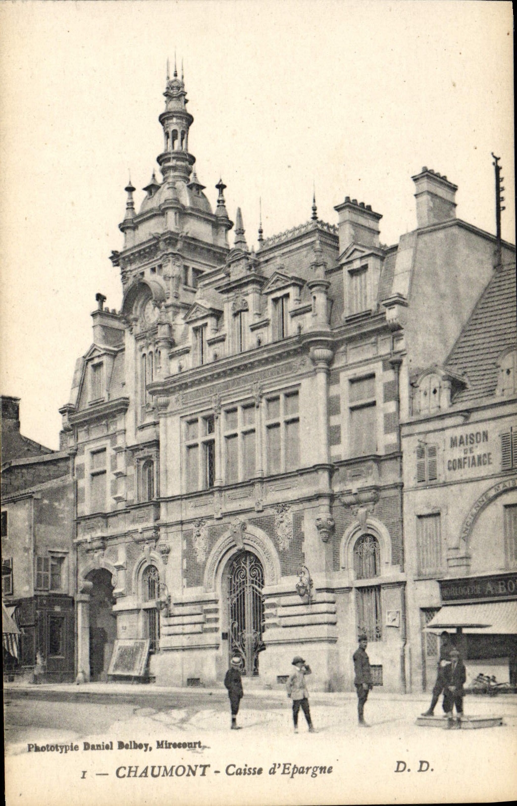 CPA Banque Caisse d'Epargne Chaumont Maison de confiance