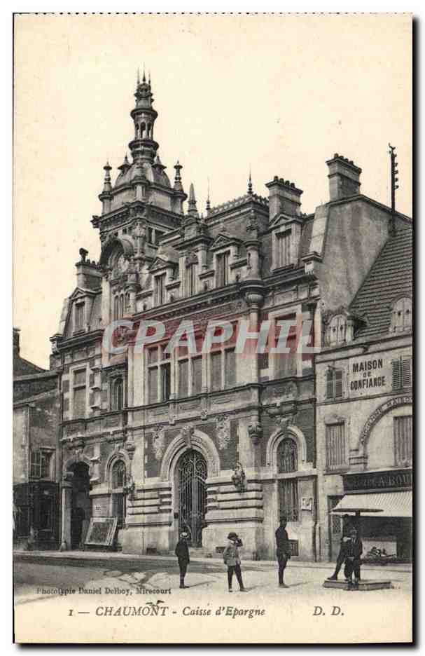 CPA Banque Caisse d'Epargne Chaumont Maison de confiance
