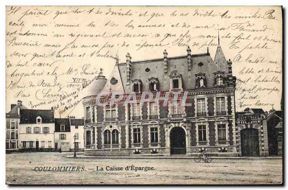 CPA Banque Caisse d'Epargne Coulommiers