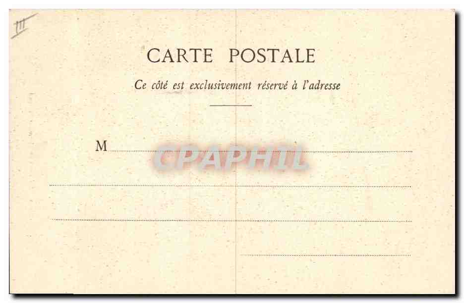 CPA Folklore Environs de Clermont Ferrand — Rückseite