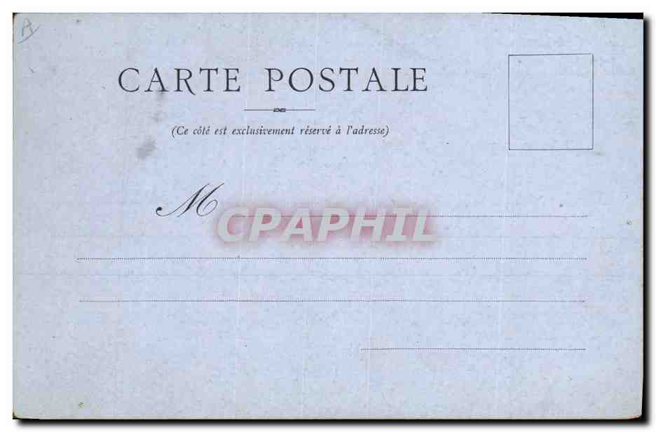 CPA Fantaisie Illustrateur Femme a la harpe — Verso