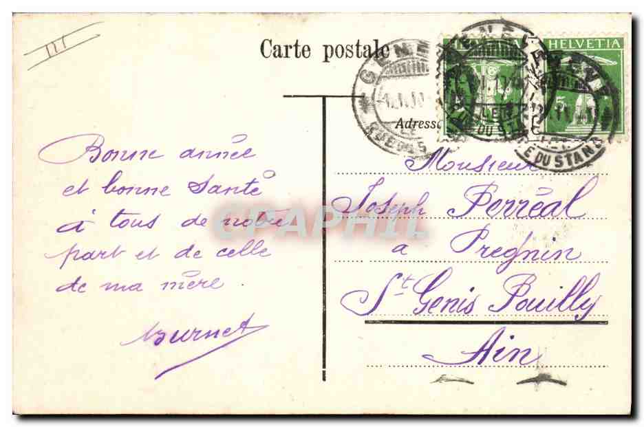 CPA Fantaisie Illustrateur Femme Oies — Rückseite