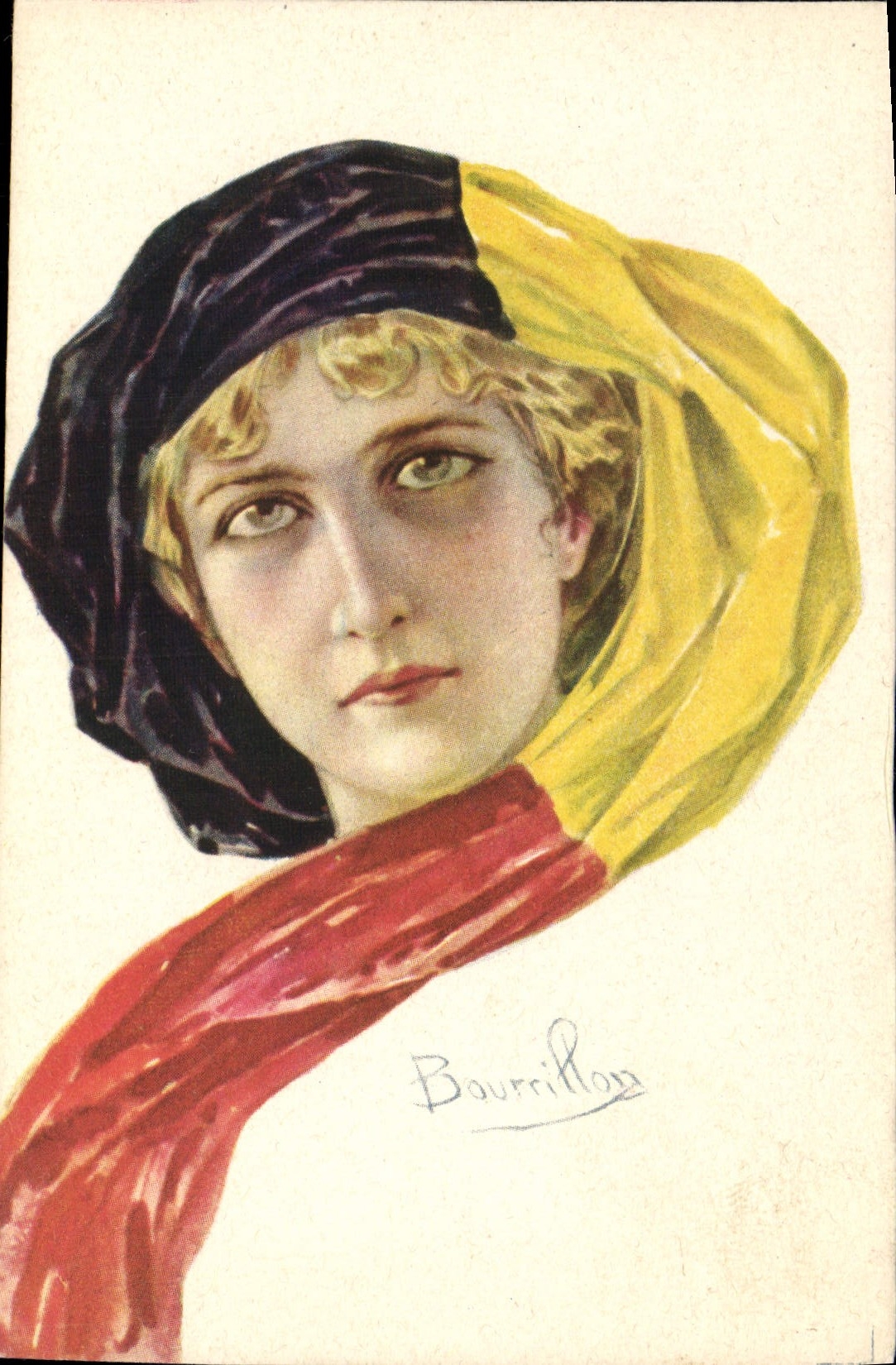 CPA Fantaisie Illustrateur Bourrillon Belgique