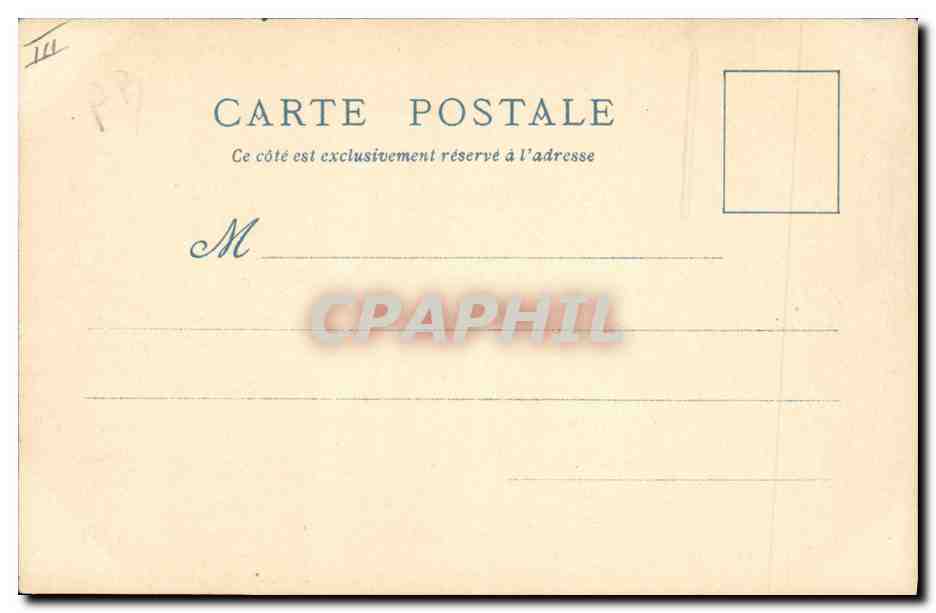 CPA Le Vieux Paris Au Bon Marche Rue des Grande Ecoles — Verso