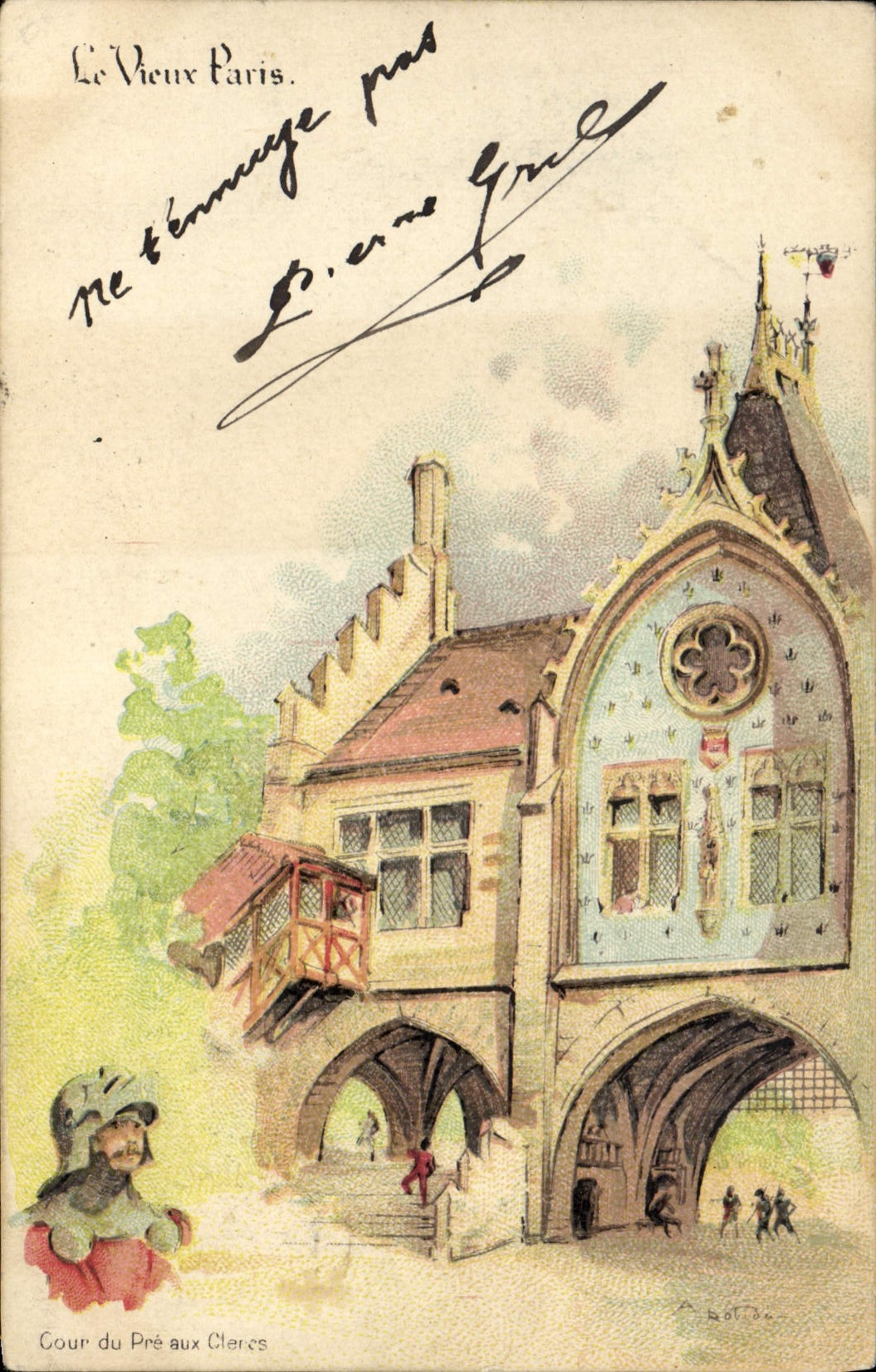 Cours du Pré aux Clercs — Le Vieux Paris — Éditeur A. Rolin