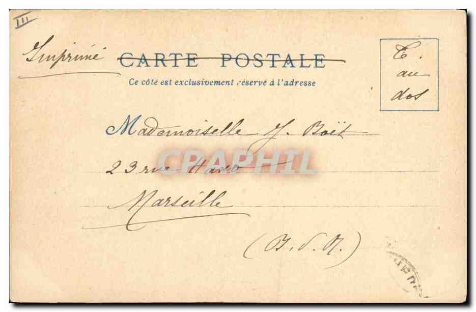 Théâtre des Vieilles Halles — Le Vieux Paris. — Éditeur A. Robida, n° de série non visible — Reverso