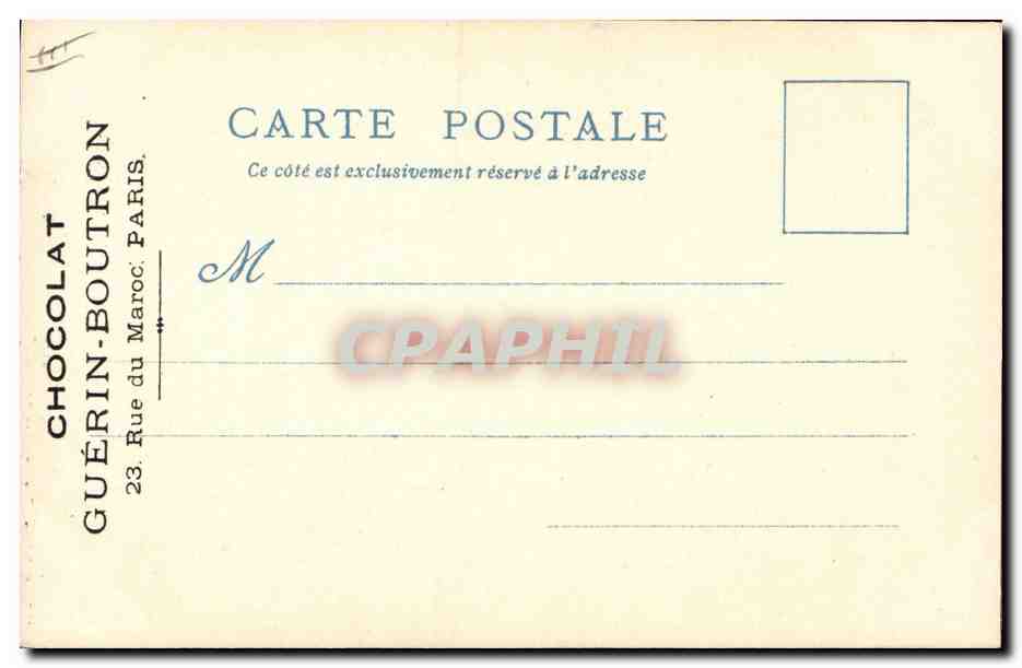 Église Saint-Julien des Ménétriers — Paris — Chocolat Guérin-Boutron — Reverso
