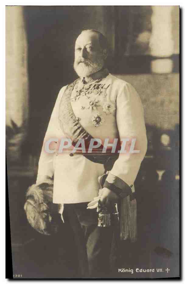 König Eduard VII — portrait en uniforme — série 301