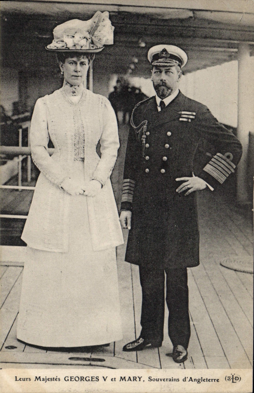 Leurs Majestés Georges V et Mary, Souverains d'Angleterre — (ZLD) — éditeur ZLD