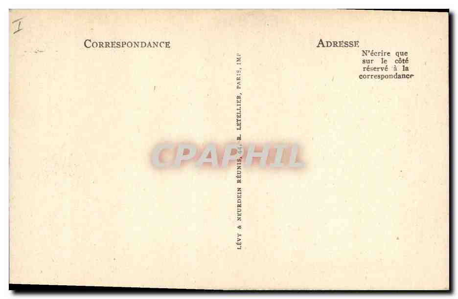 CPA Nimes Museum d'histoire Naurelle Boeuf Musque et son veau — Back