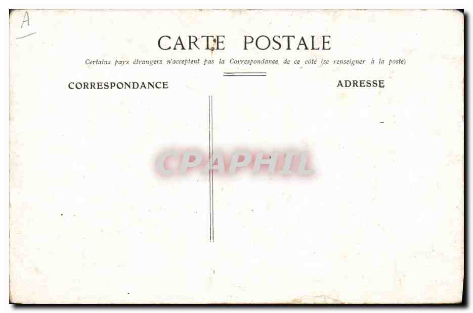 CPA Fete des Ecoles 16 juin 1905 Mutualite scolaire — Verso