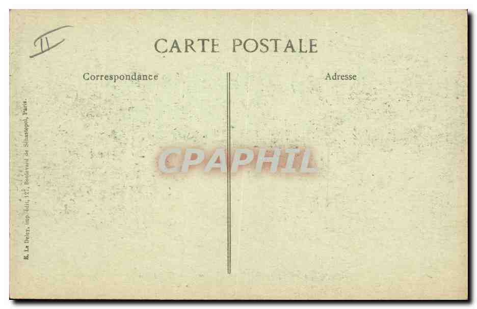 CPA Medaille Revue du 14 juillet 1917 Remise de decorations — Rückseite