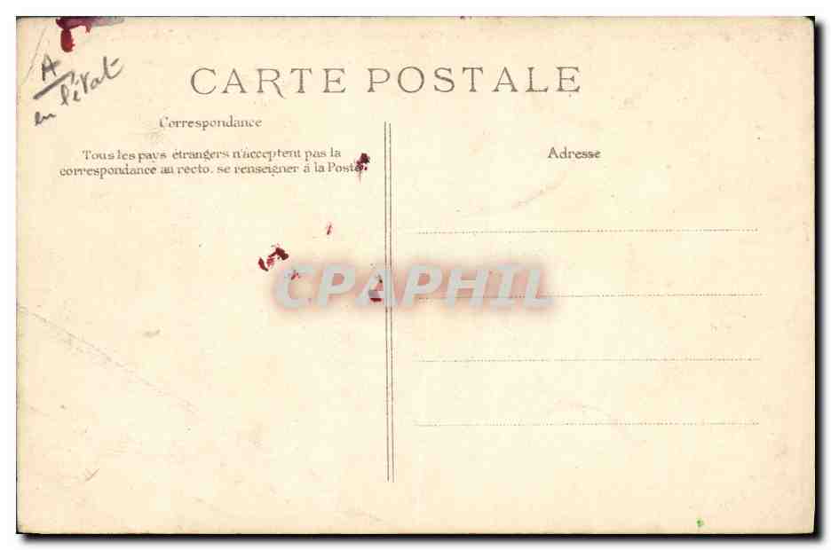 CPA Medaille Revue du 14 juillet Le Matin Croix de al Legion d'honneur Troupes coloniales Miltiaria — Rückseite