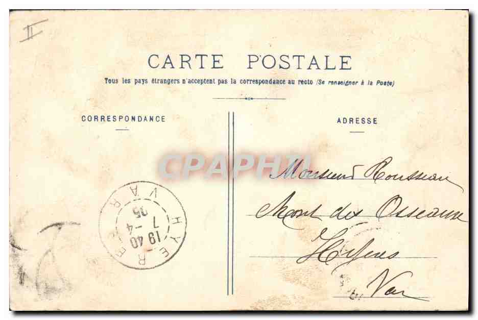 CPA Fantaisie Bebe Enfant  — Rückseite