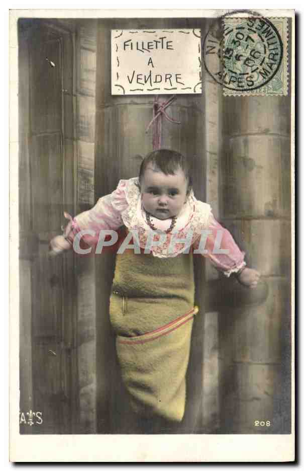 CPA Fantaisie Bebe Enfant Garcon a vendre