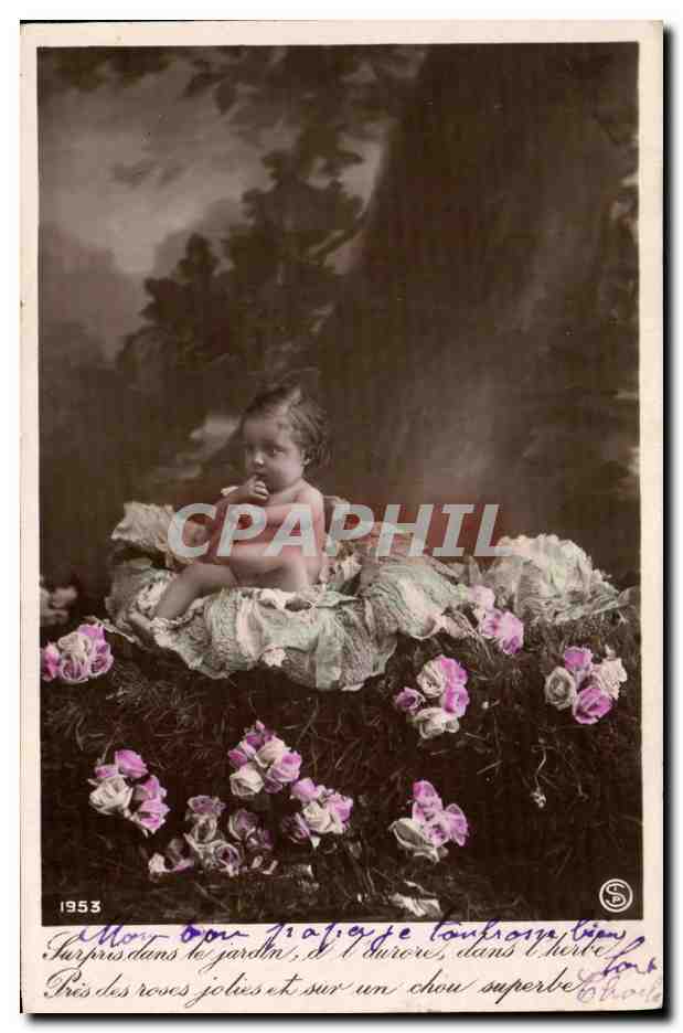 CPA Fantaisie Bebe Enfant 