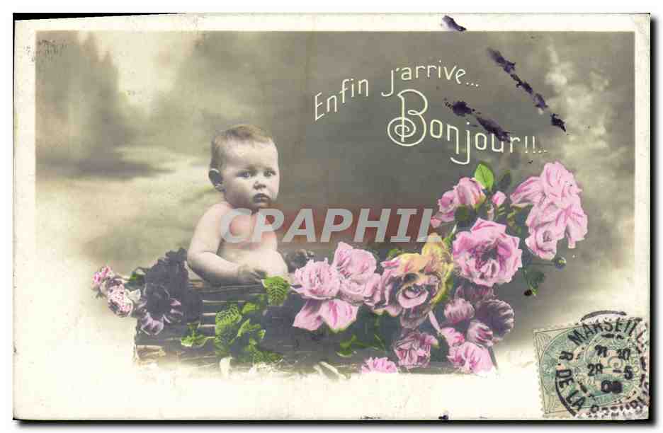 CPA Fantaisie Bebe Enfant 